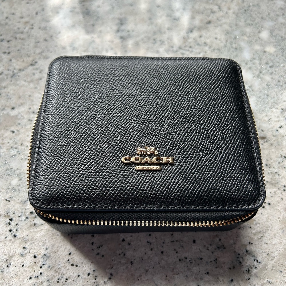 Coach Travel Jewelry Box - Large